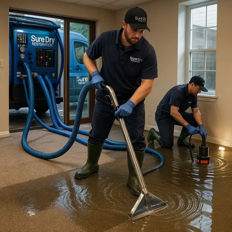 Water Extraction and Removal process in Horace, ND